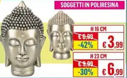 Satur SOGGETTI IN POLIRESINA offerta