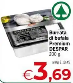 Eurospar Burrata di bufala Premium DESPAR offerta