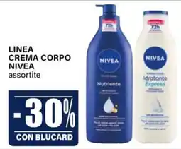 Il Gigante LINEA CREMA CORPO NIVEA assortite offerta