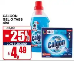 Il Gigante Calgon Gel O Tabs 4in1 offerta