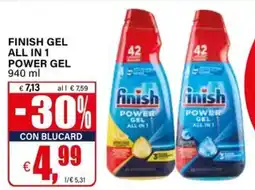 Il Gigante FINISH GEL ALL IN 1 POWER GEL offerta