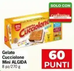 Eurospar Gelato Cucciolone Mini ALGIDA offerta