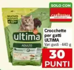 Eurospar Crocchette per gatti ultima ADULTO offerta