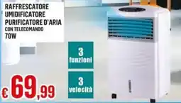 Satur RAFFRESCATORE UMIDIFICATORE PURIFICATORE D'ARIA offerta