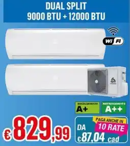 Satur DUAL SPLIT offerta