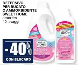 Il Gigante Detersivo per bucato o ammorbidente Sweet Home offerta