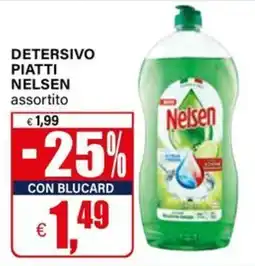 Il Gigante Detersivo piatti Nelsen assortito offerta