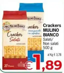 Eurospar Crackers MULINO BIANCO offerta