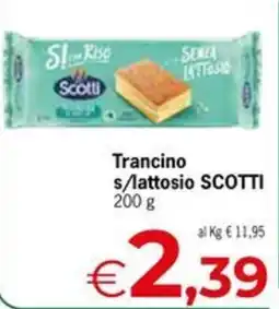 Eurospar Trancino s/lattosio SCOTTI offerta