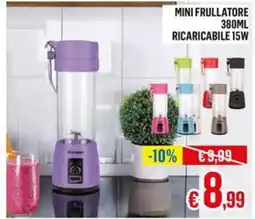 Satur MINI FRULLATORE RICARICABILE offerta