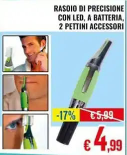 Satur Rasoio di precisione offerta
