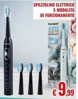 Satur Spazzolino elettrico Kooper offerta