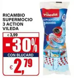 Il Gigante Ricambio SuperMocio 3 Action Vileda offerta