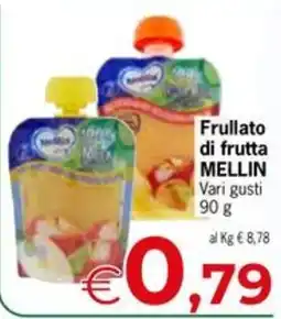 Eurospar Frullato di frutta MELLIN offerta