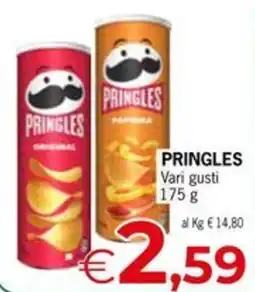 Eurospar PRINGLES Vari gusti offerta