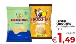 Eurospar Patatine CROCCHIAS offerta