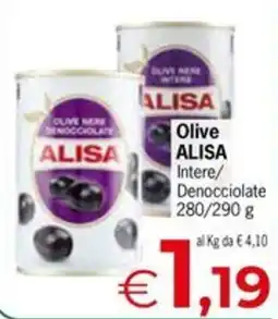 Eurospar Olive ALISA offerta