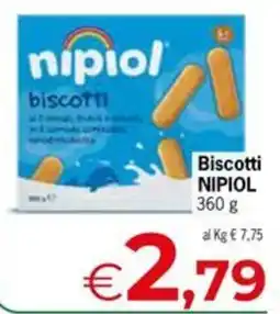 Eurospar Biscotti NIPIOl offerta