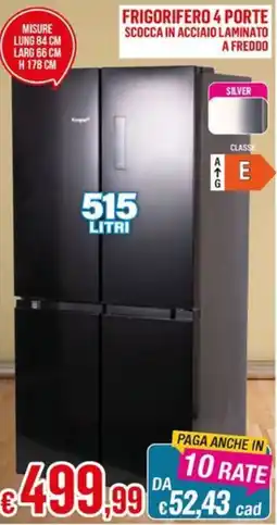 Satur FRIGORIFERO 4 PORTE offerta