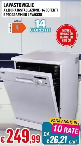 Satur Lavastoviglie a libera installazione offerta