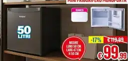 Satur MINI FRIGORIFERO MONOPORTA Kooper offerta