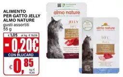 Il Gigante ALIMENTO PER GATTO JELLY ALMO NATURE offerta