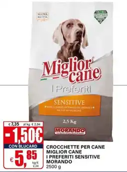 Il Gigante Crocchette per cane Miglior Cane I Preferiti Sensitive offerta