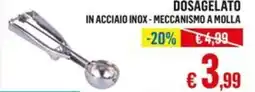 Satur DOSAGELATO IN ACCIAIO INOX offerta