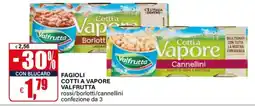 Il Gigante FAGIOLI COTTI A VAPORE VALFRUTTAA offerta