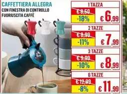 Satur Caffettiera Allegra offerta