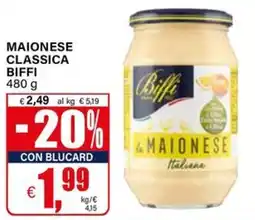 Il Gigante MAIONESE CLASSICA BIFFI offerta