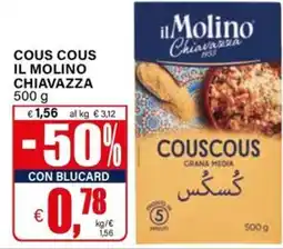 Il Gigante Cous cous Il Molino Chiavazza offerta