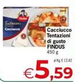 Eurospar Cacciucco Tentazioni di gusto FINDUS offerta