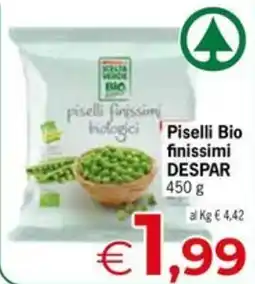 Eurospar Piselli Bio finissimi DESPAR offerta