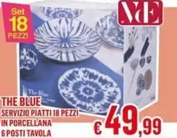 Satur THE BLUE SERVIZIO PIATTI offerta