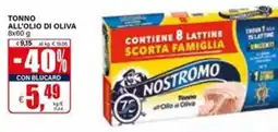 Il Gigante Tonno all'Olio di Oliva Nostromo offerta