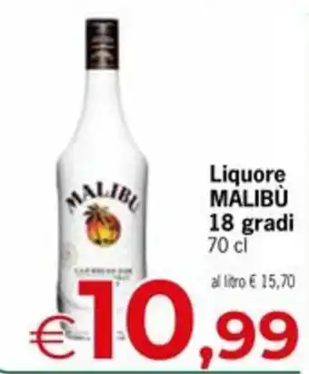 Eurospar Liquore MALIBÙ offerta
