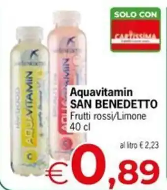 Eurospar Aquavitamin SAN BENEDETTO offerta