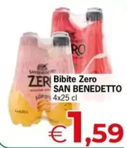 Eurospar Bibite Zero SAN BENEDETTO offerta