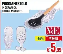 Satur POGGIAMESTOLO IN CERAMICA offerta