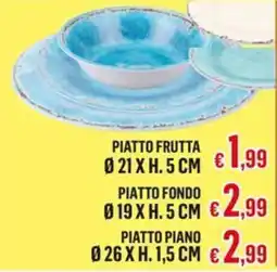 Satur PIATTO FRUTTA offerta