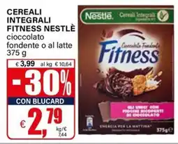 Il Gigante Cereali Integrali Fitness Nestlé Cioccolato Fondente offerta