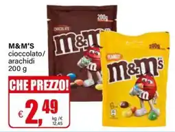 Il Gigante M&M'S cioccolato/arachidi offerta