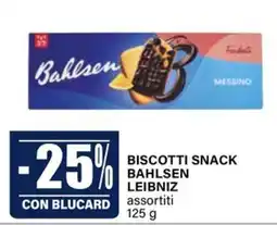 Il Gigante Biscotti snack Bahlsen Leibniz offerta