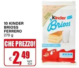 Il Gigante Kinder Brioss Ferrero offerta