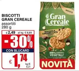 Il Gigante Biscotti Gran Cereale offerta