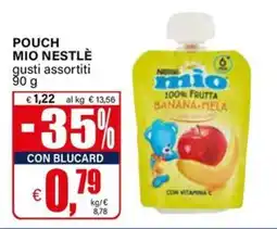 Il Gigante POUCH MIO NESTLÈ offerta