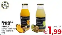 Eurospar Beveranda bio LA ROSA DEI GUSTI offerta