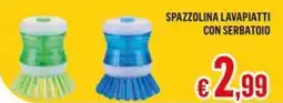 Satur Spazzolina lavapiatti con serbatoio offerta