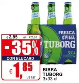 Il Gigante Birra Tuborg offerta